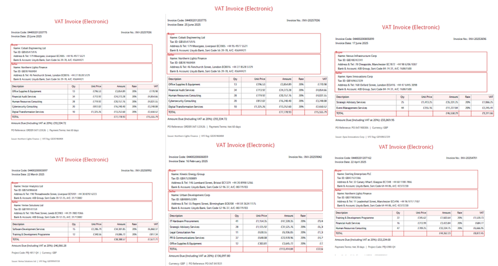 Original invoice PDF