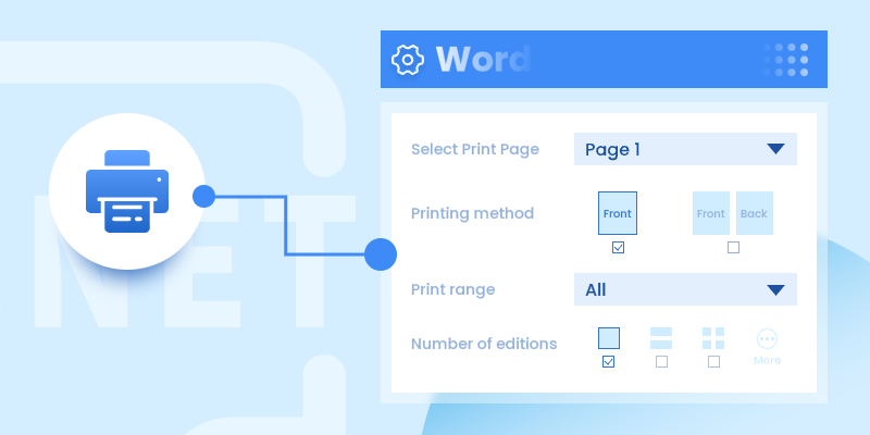 print word documents in c#