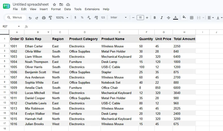 Importer et ouvrir votre fichier Excel