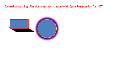Set the outline and effects for shapes in PowerPoint files via Spire.Presentation