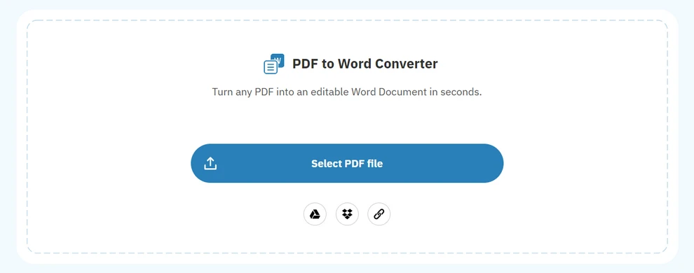 Free PDF Converter - Convert PDF to Word