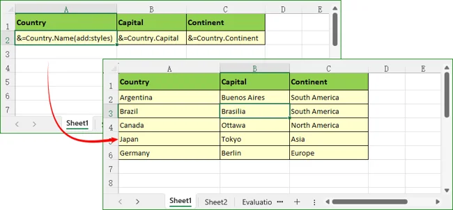 Import data from a DataTable to an Excel template using C#