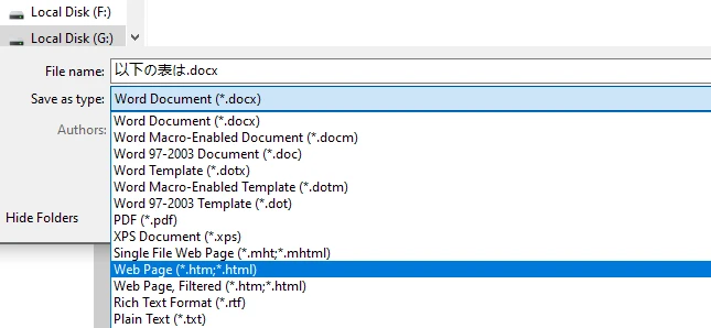 Export PowerPoint slides as images in HTML format using Word