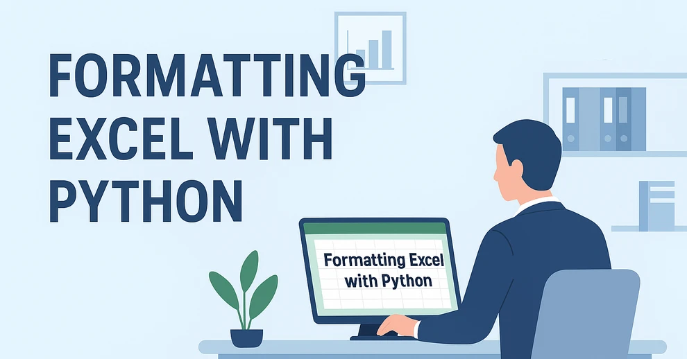 Excel formatting with Python tutorial illustration