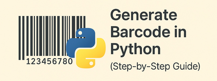 How to Generate Barcode in Python (Step-by-Step Guide)
