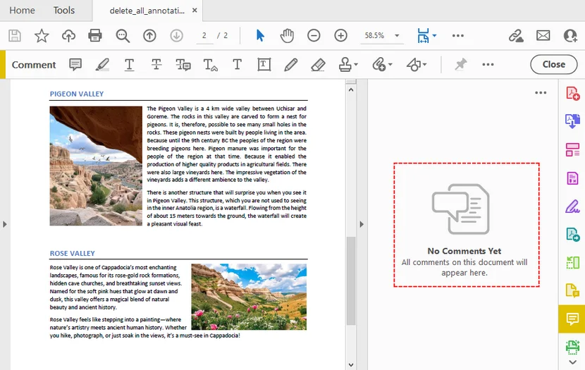 Remove all PDF annotations using Python with Free Spire.PDF