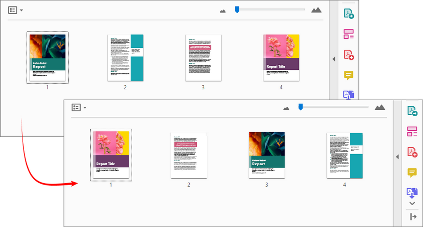 Change the page order in PDF using Python