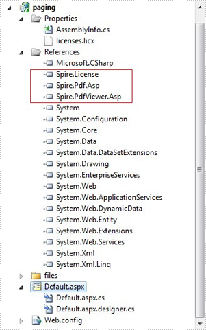 How to realize paging with Spire.PDFViewer for ASP.NET