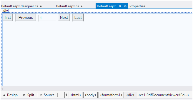 How to realize paging with Spire.PDFViewer for ASP.NET