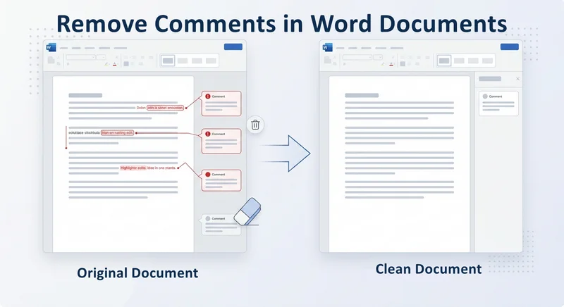 Comment supprimer des commentaires dans Word