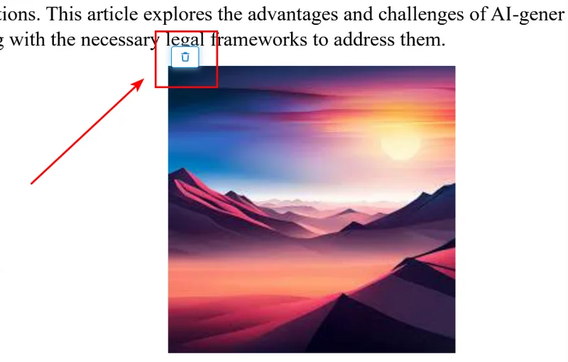 Supprimer une image d'un PDF via Sejda