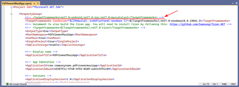Remove non-Windows target frameworks