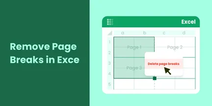 Remove page breaks in Excel step-by-step guide