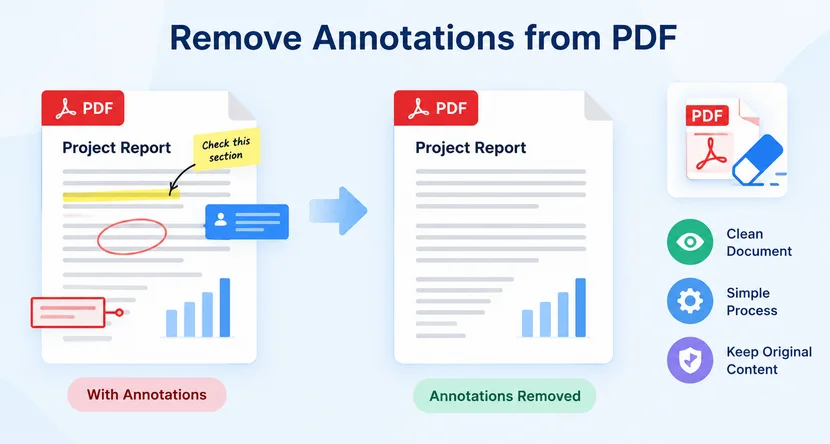 Step‑by‑step guide to remove PDF annotations, highlights, and markups.