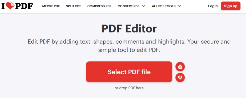 Remove Text from PDF Using an Online PDF Editor