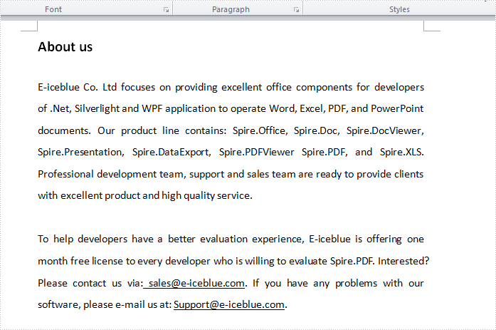 Spire.PDFViewer screenshot