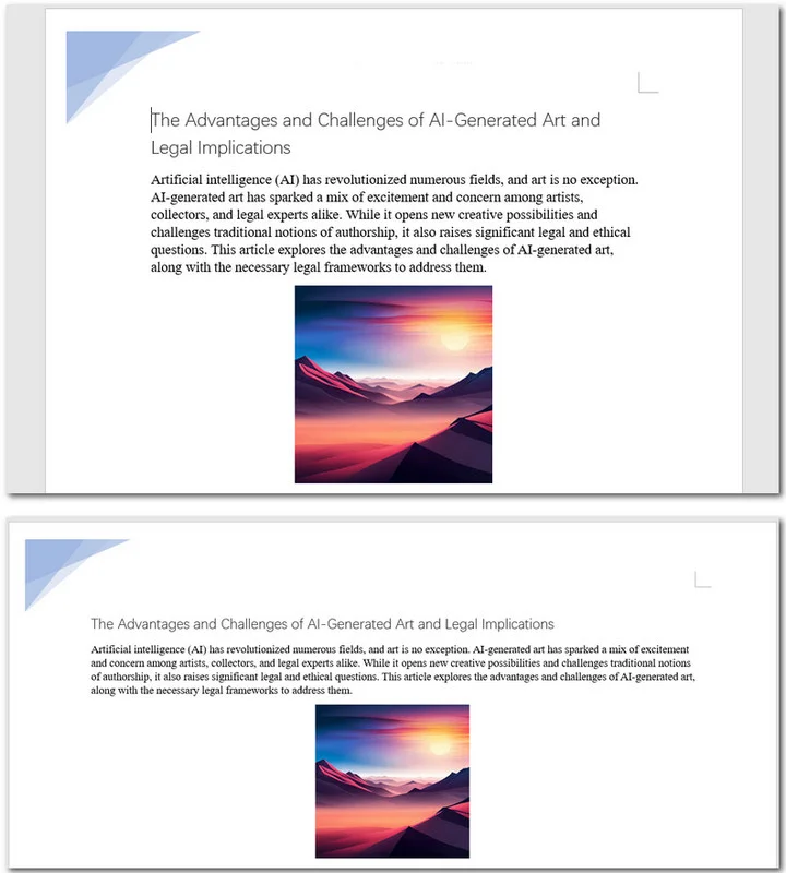 Free Spire.Doc을 사용하여 Word 문서에서 페이지 회전