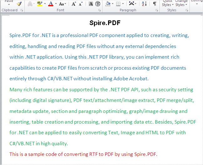 rtf to pdf converter