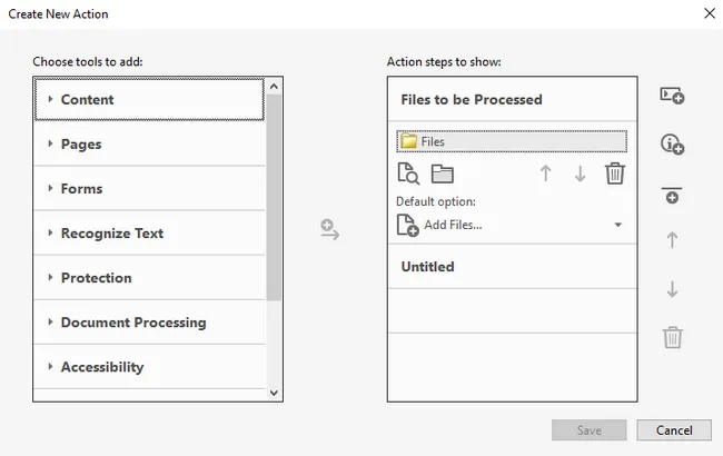 Select a folder containing your PDFs