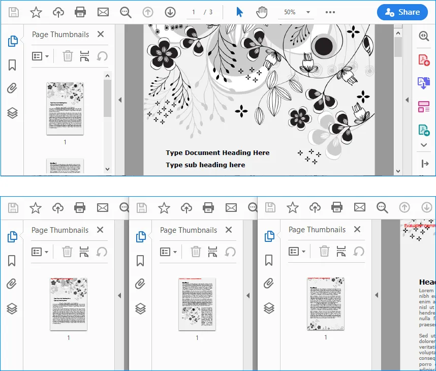 Split PDF by Each Page