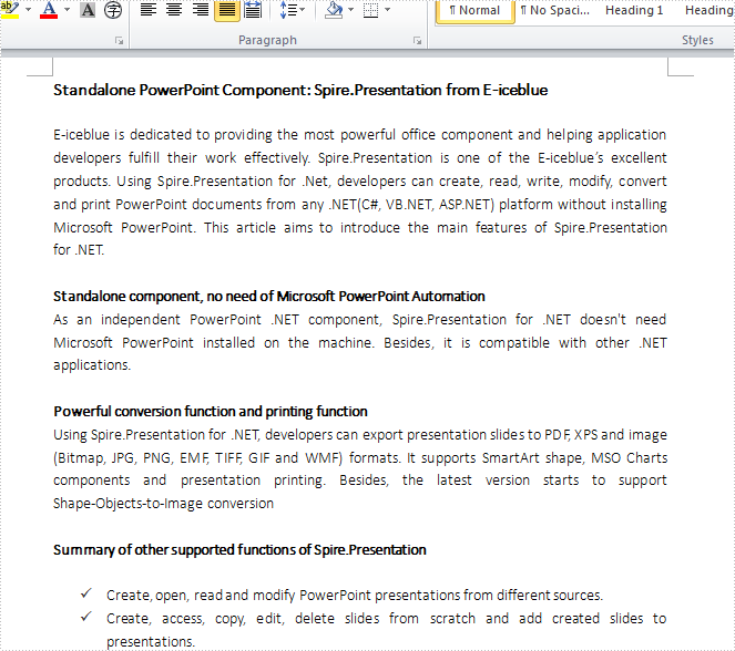 How to split text into two columns and add line between them