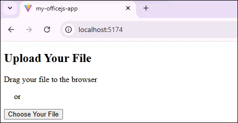 the main page of officejs project