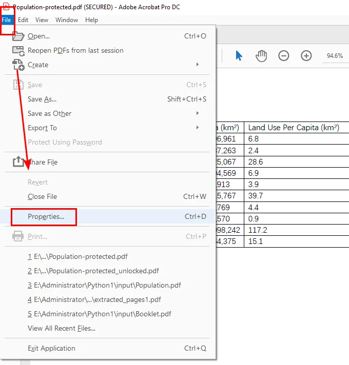 Desproteger un PDF con Adobe Acrobat Pro DC