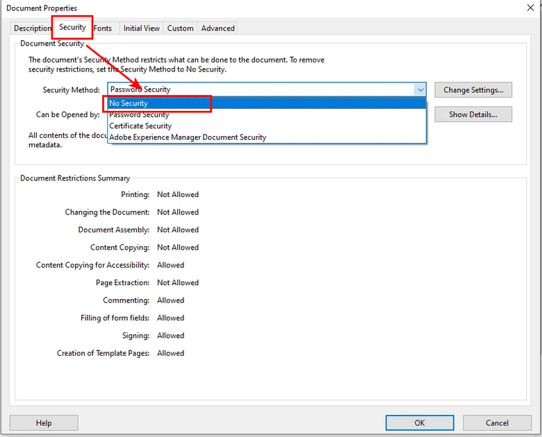 Cómo Desproteger un PDF con Acrobat