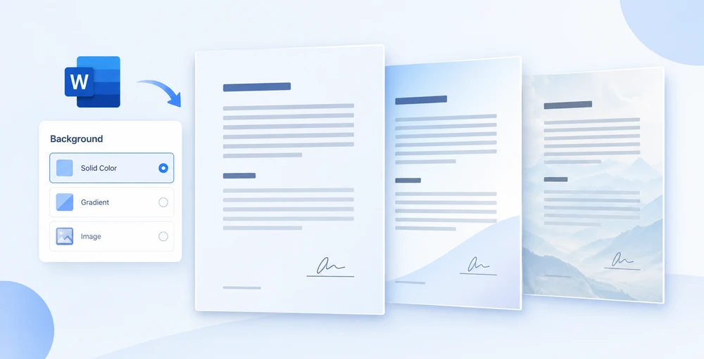 The document after a solid color background is set via Background.Color