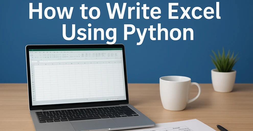 Tutorial on How to Write Data to Excel Worksheets Using Python Code