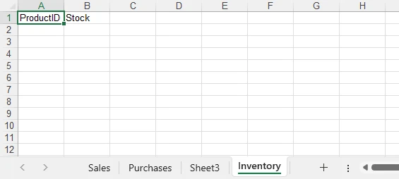 Create and manage multiple worksheets in Excel using Python