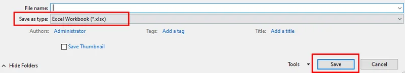 Convert XLS to XLSX Manually with Microsoft Excel