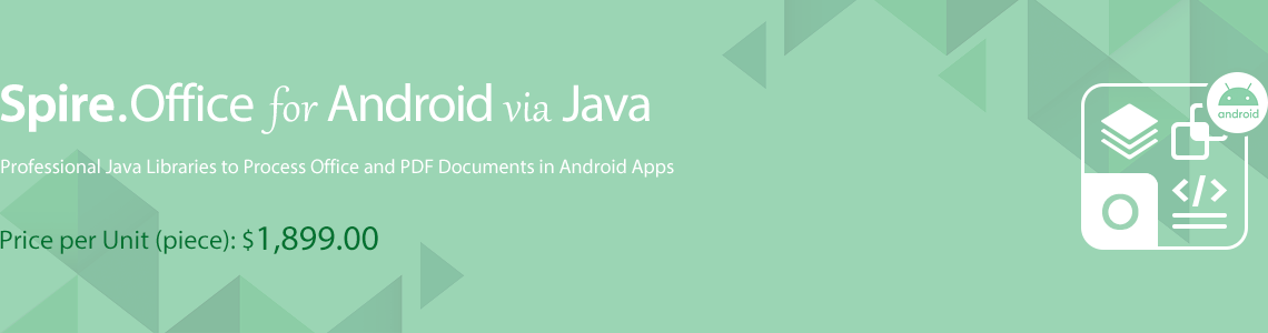 Spire.Office for Android via Java