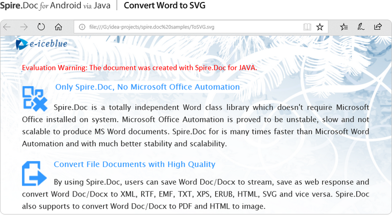 how to search a page for a word on android docx