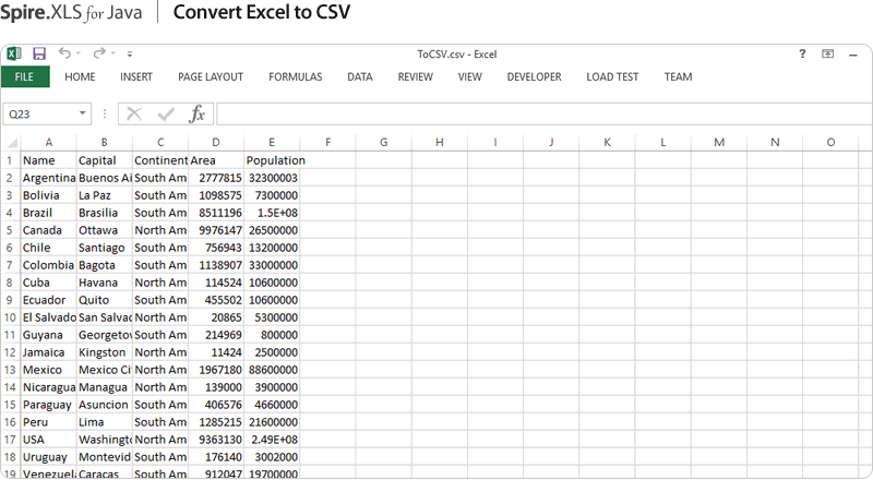 Java Excel Chart Api