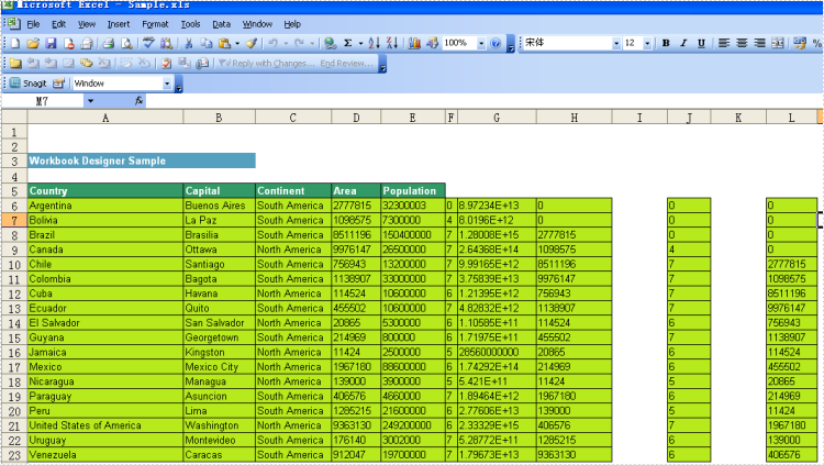 Excel Marker Designer