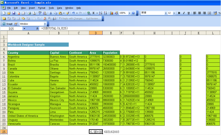 Excel Marker Designer