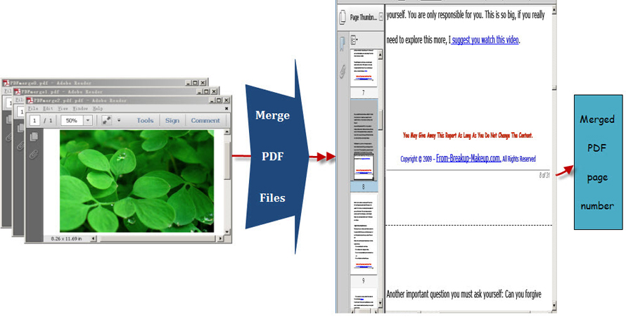 Merge pdf document free