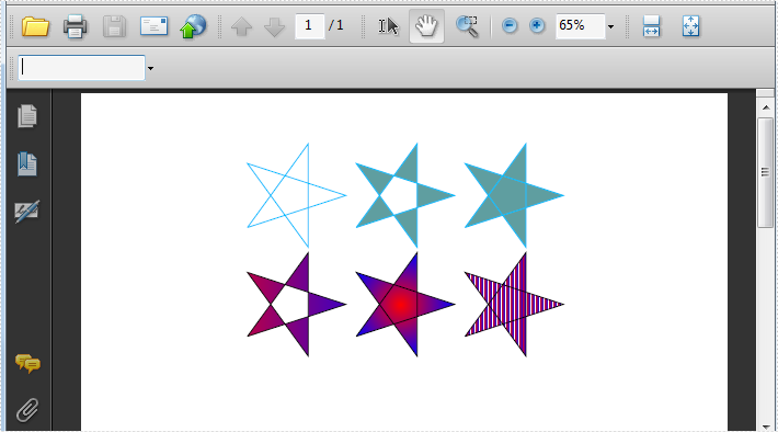 Draw Special Shapes in PDF
