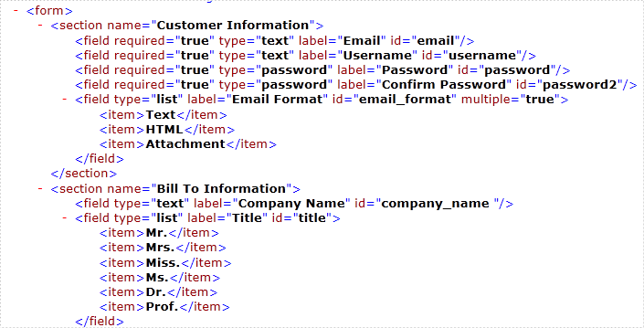 Create FormField