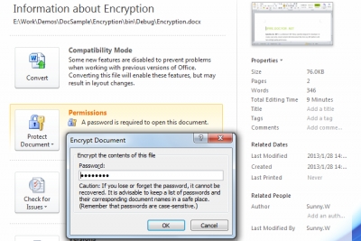 Encrypt Word